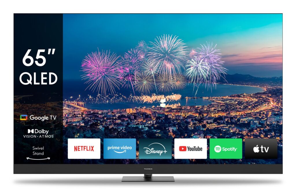 Televiisor|THOMSON|65 “|4K Ultra HD|3840 x 2160 pixels|Flat|16:9|Q...