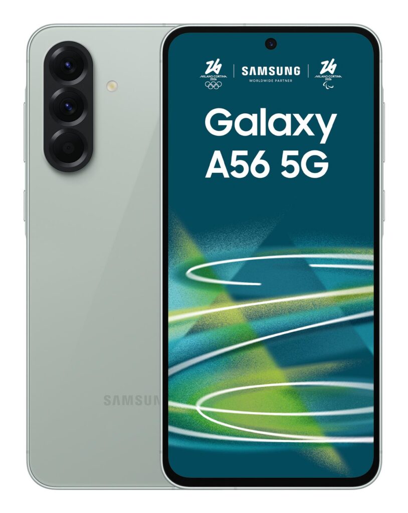 Mobiiltelefon GALAXY A56 5G/128GB GREEN SM-A566B SAMSUNG