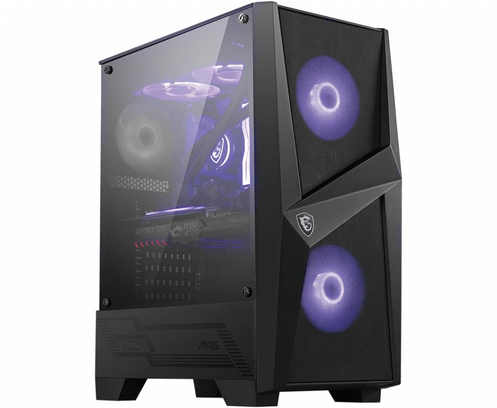 Case|MSI|MAG FORGE 100M|MidiTower|Not included|ATX|MicroATX|MiniITX|Colo...