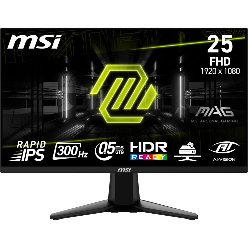 LCD Monitor|MSI|24.5 “|1920×1080 pixels|Full HD|Native aspect...