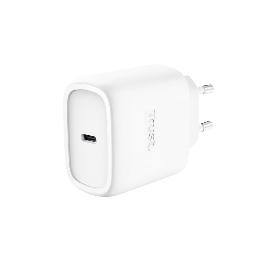 MOBILE CHARGER WALL MAXO 45W/USB-C WHITE 25522 TRUST