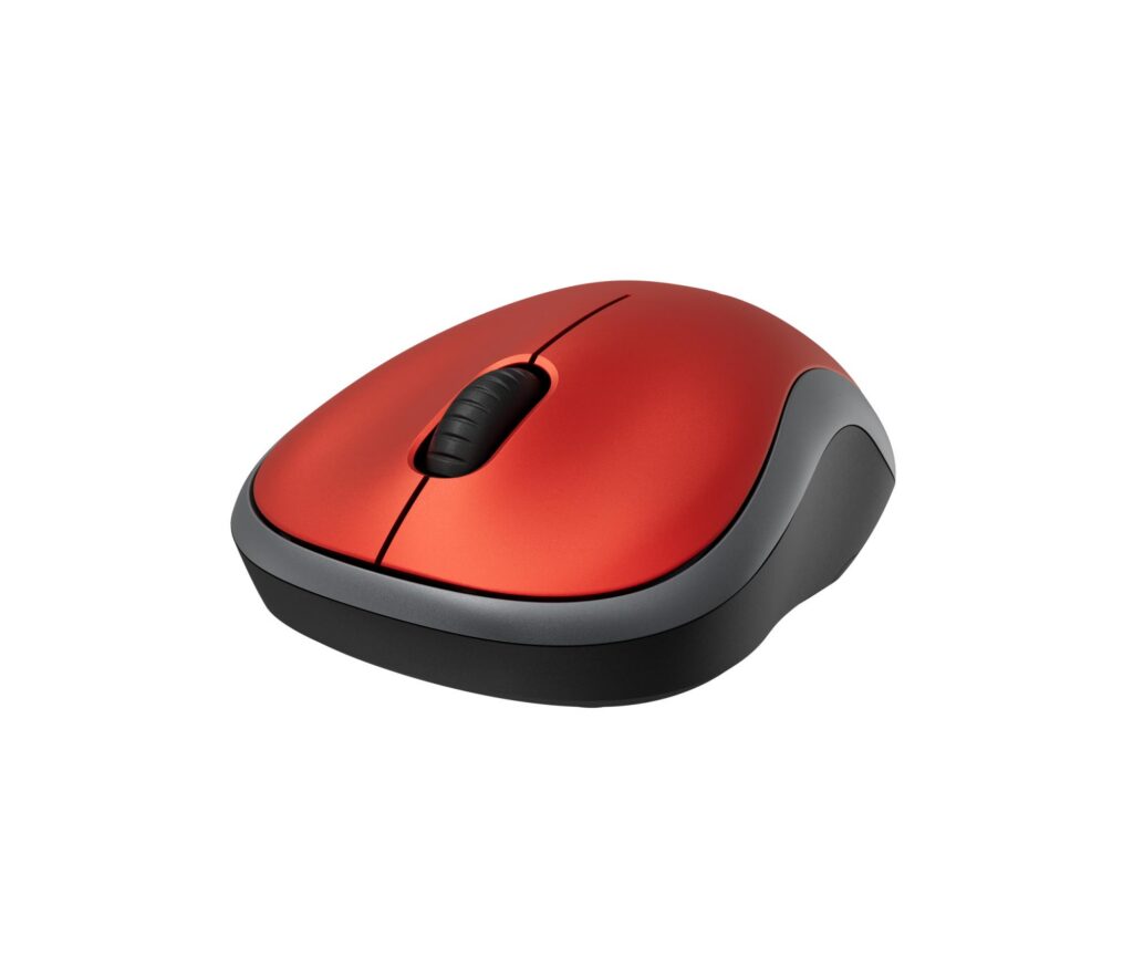 Hiir USB OPTICAL CORDL. M185/RED 910-002240 LOGITECH