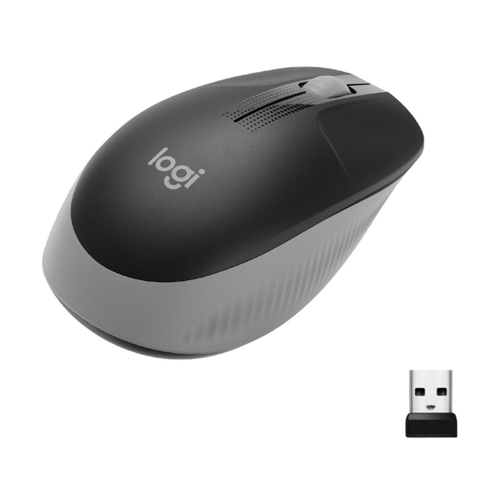 Hiir USB OPTICAL WRL M190/GREY 910-005906 LOGITECH