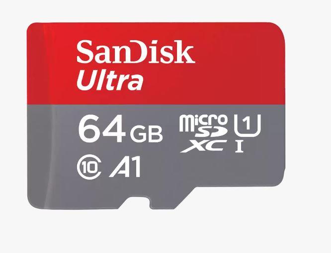 MÄLUKAART SDXC 64GB UHS-I/W/A SDSQUAB-064G-GN6MA SANDISK