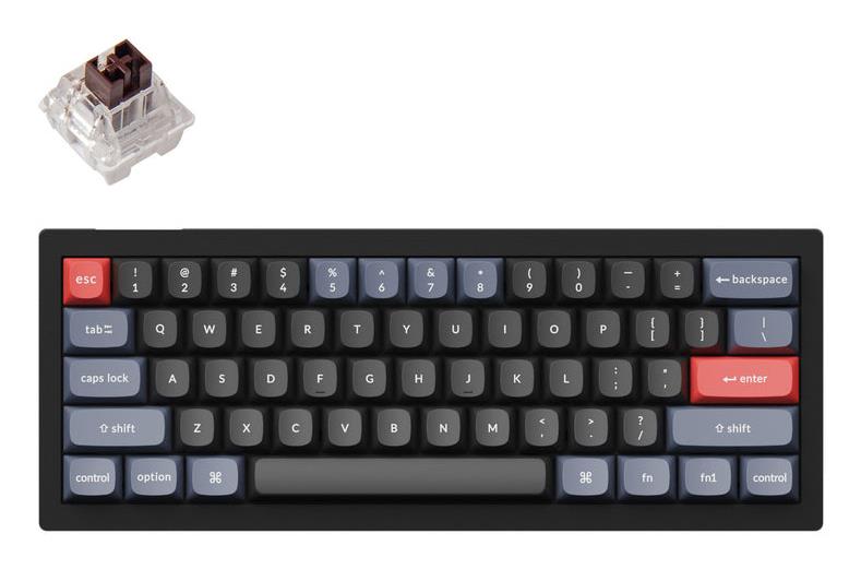 KEYBOARD WRL V4 RGB/CARBON BLACK V4-B3 KEYCHRON