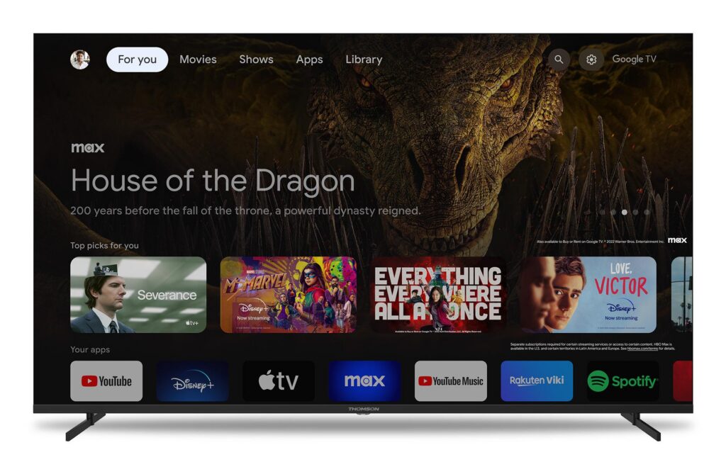 Televiisor|THOMSON|65 “|4K Ultra HD|3840 x 2160 pixels|Flat|16:9|L...