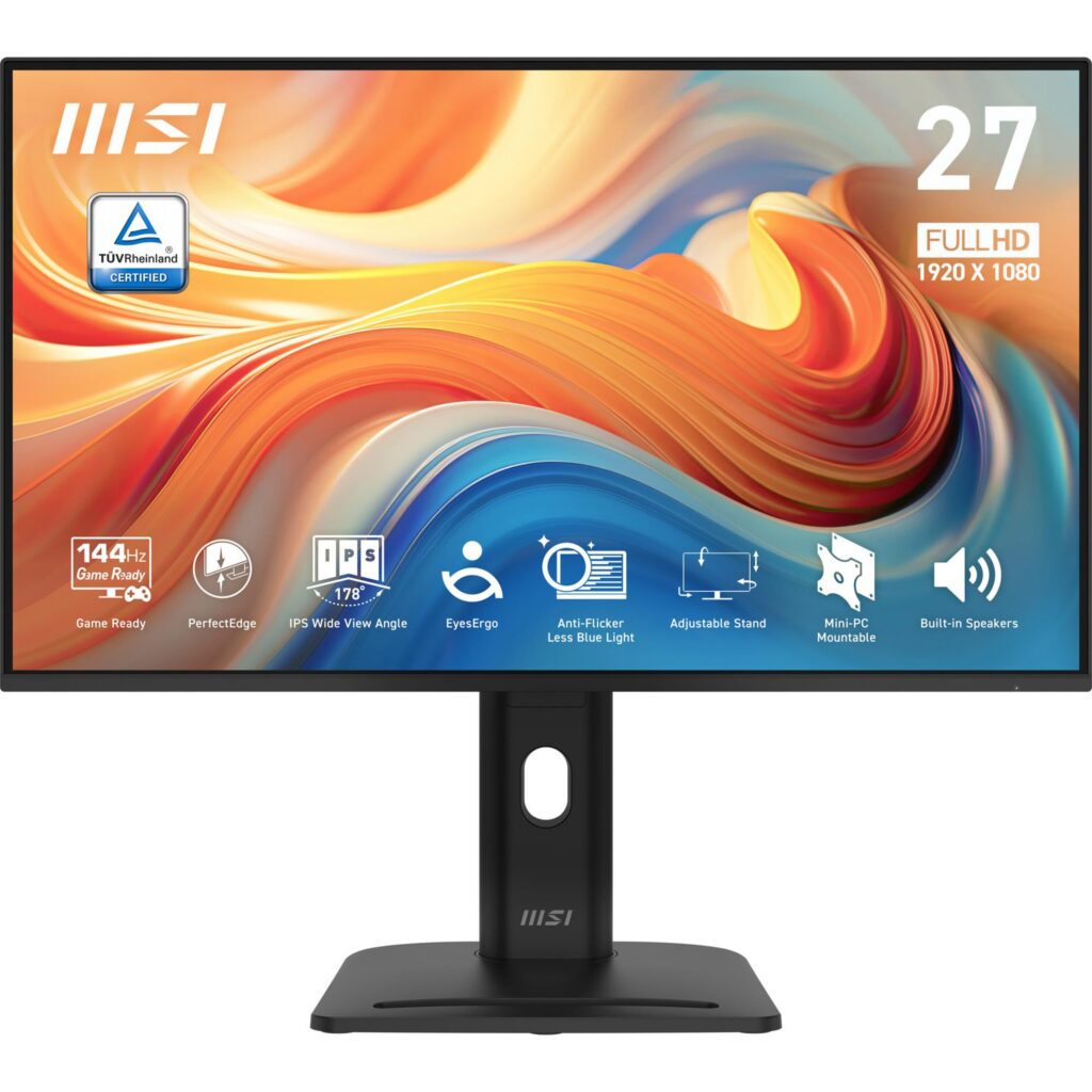 LCD Monitor|MSI|PRO MP275PG E14|27″|Business|Panel IPS|16:9|144 Hz...