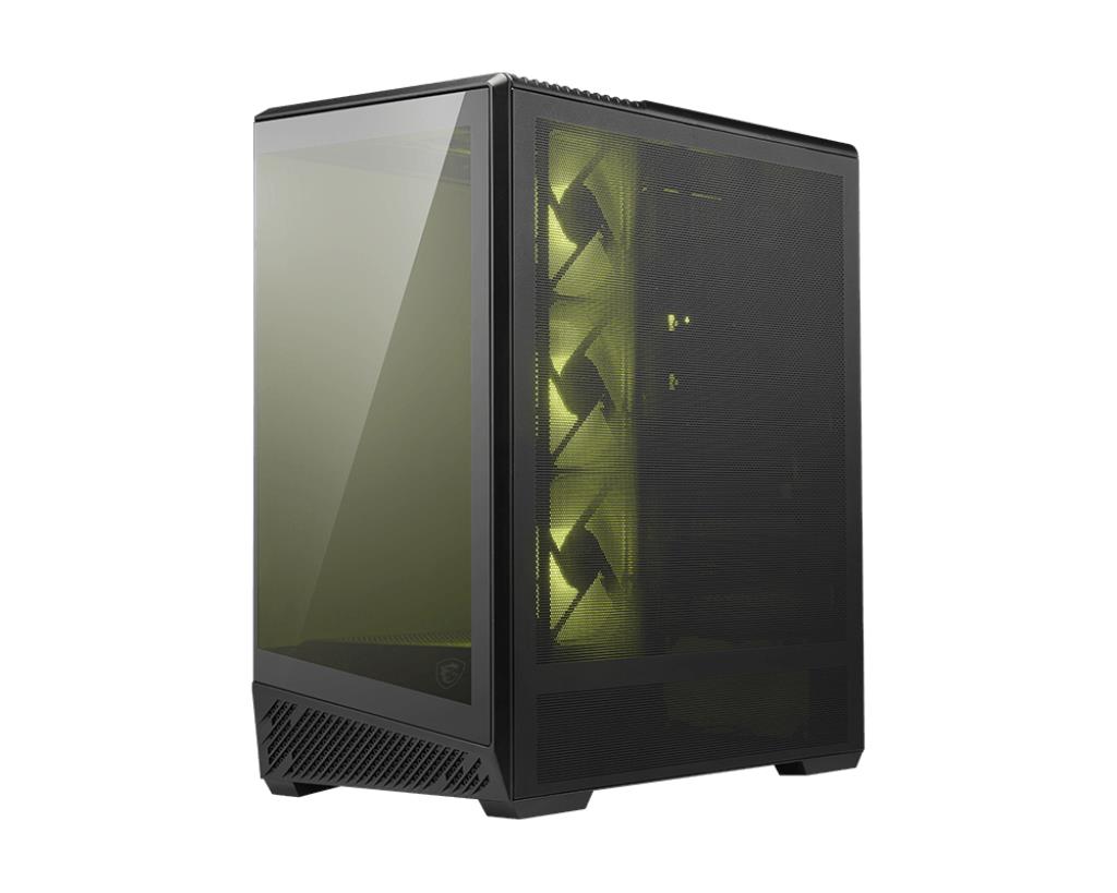 Case|MSI|ATX/micro ATX/Mini-ITX|Black/Transparent|Midi Tower|MAG PANO 13...