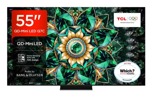 Televiisor|TCL|55 “|4K Ultra HD|3840 x 2160 pixels|Flat|16:9|QD-Mi...