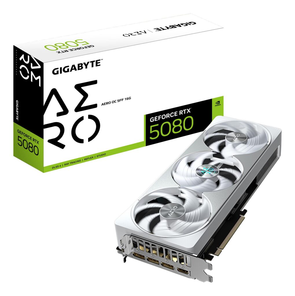 Videokaart|GIGABYTE|NVIDIA GeForce RTX 5080|16 GB|GDDR7|256 bit|PCIE …