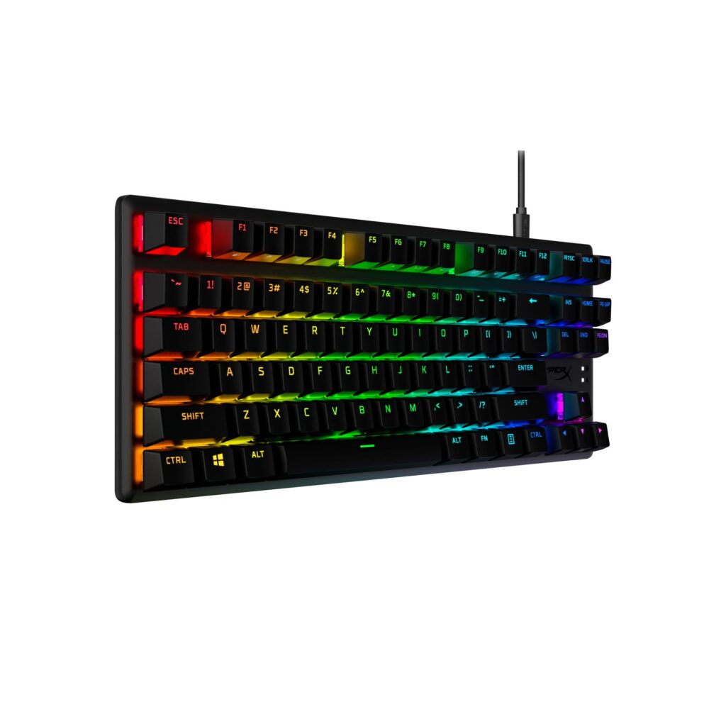 Klaviatuur ALLOY ORIGINS CORE/PBT HX BLUE 639N8AA#ABA HYPERX