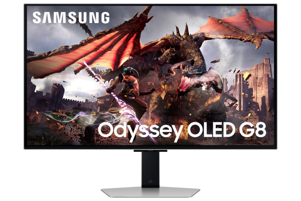 Monitor|SAMSUNG|32″|Mänguri/Smart/4K|Panel OLED|3840×2160|16:...