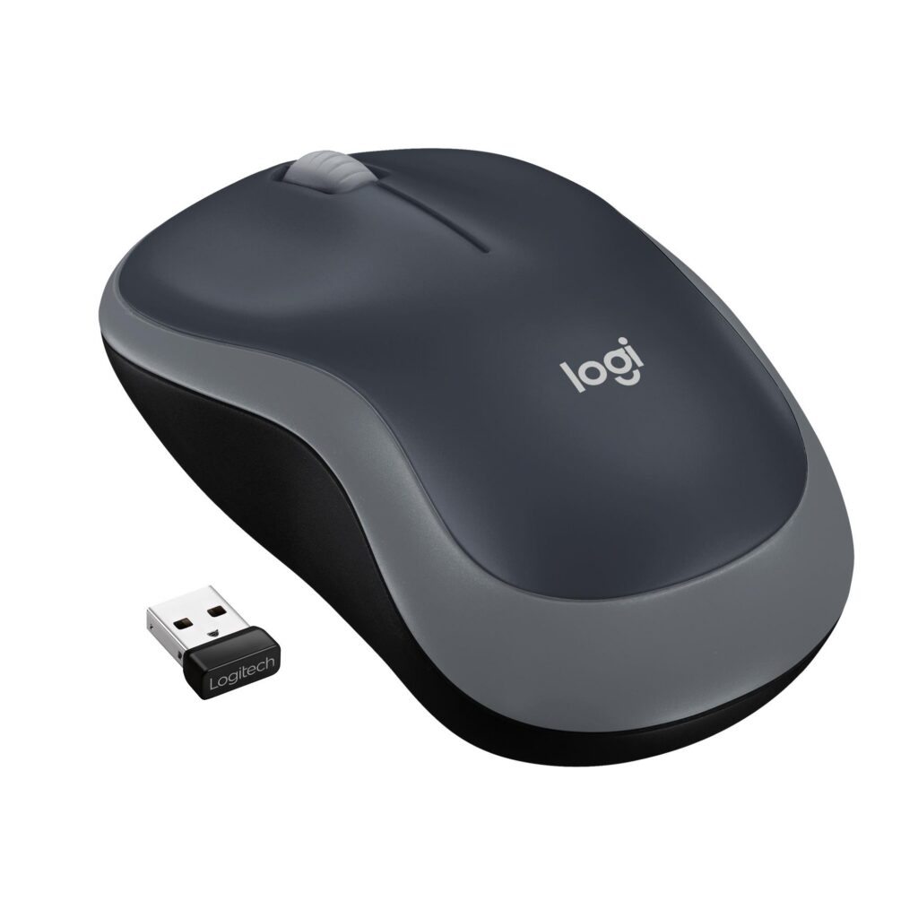 Hiir USB OPTICAL WRL M185/SWIFT GREY 910-002235 LOGITECH