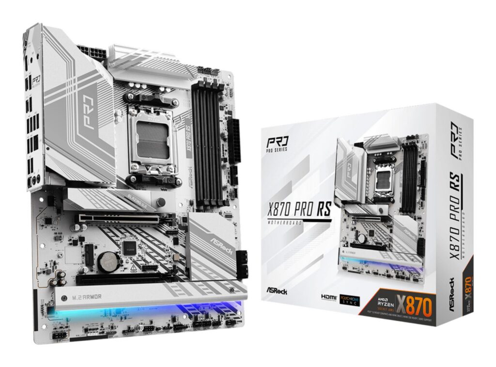 Emaplaat|ASROCK|AMD X870|SAM5|ATX|Memory DDR5|Memory slots 4|1xPCI-Expr&...