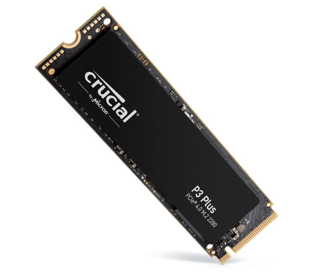 SSD|CRUCIAL|P3 Plus|1TB|M.2|NVMe|3D NAND|Write speed 3600 MBytes/sec|Rea...