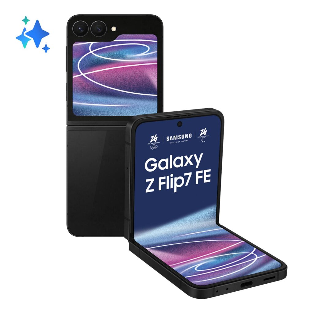 Mobiiltelefon GALAXY FLIP7 FE/256GB BLACK SM-F761B SAMSUNG