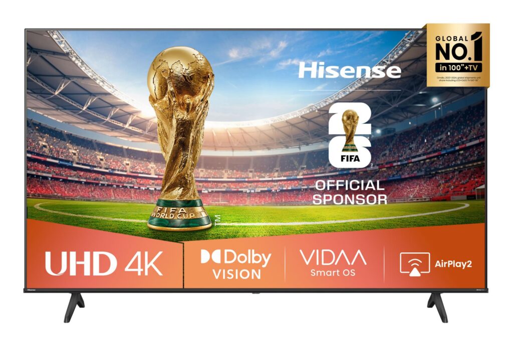 Televiisor|HISENSE|43 “|4K Ultra HD|3840 x 2160 pixels|Flat|16:9|L...