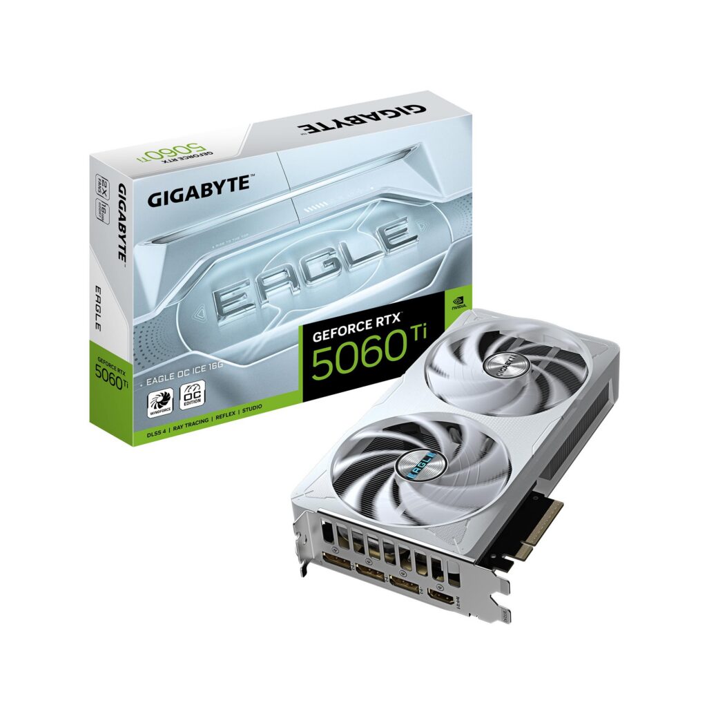 Videokaart|GIGABYTE|NVIDIA GeForce RTX 5060 Ti|16 GB|GDDR7|128 bit|PC...