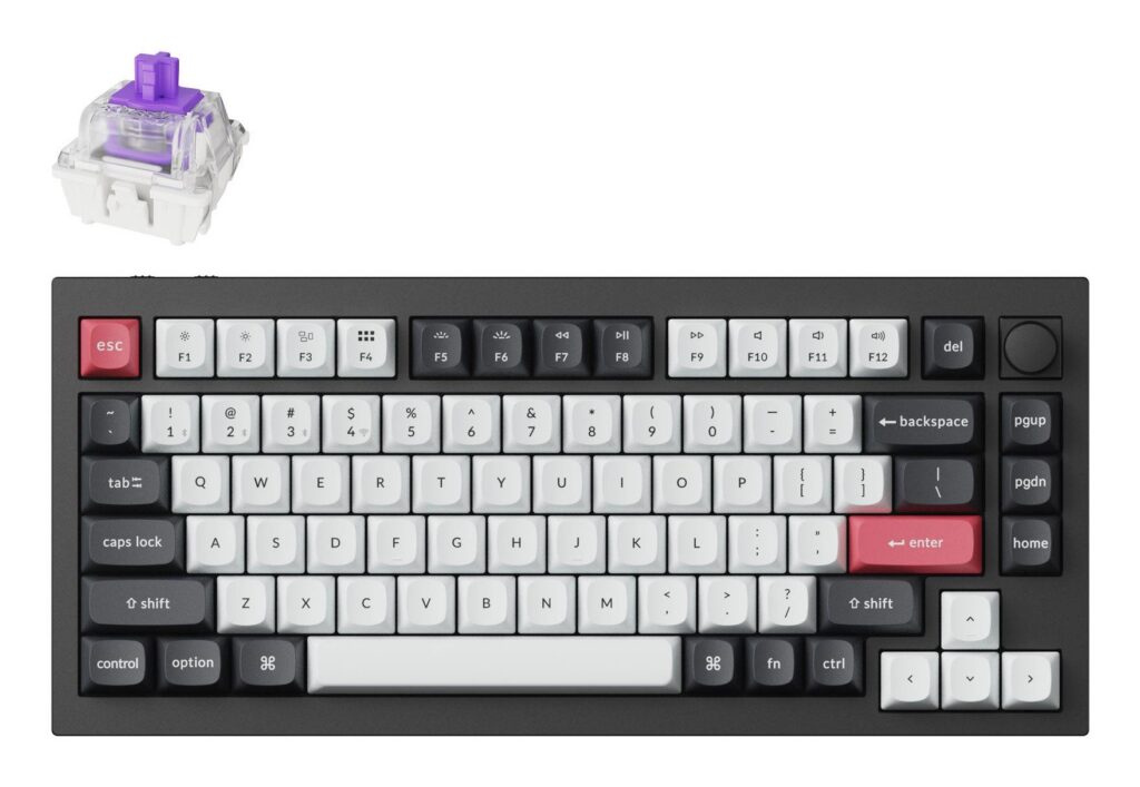 Klaviatuur WRL Q1 HE RGB/AUTOBON BLACK Q1H-M1 KEYCHRON