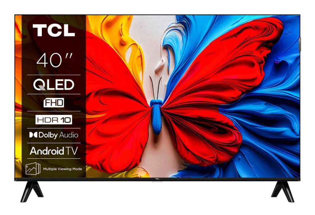 Televiisor|TCL|40 “|Full HD|1920 x 1080 pixels|Flat|16:9|QLED|40V5C