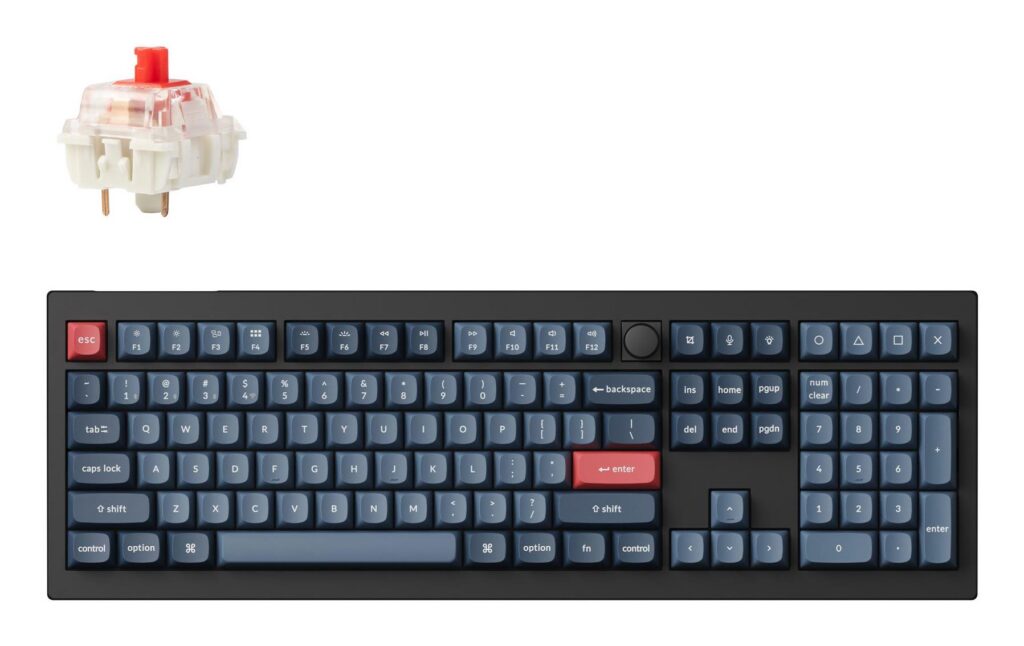 Klaviatuur WRL V6 MAX/AUTOBON BLACK V6M-D1 KEYCHRON