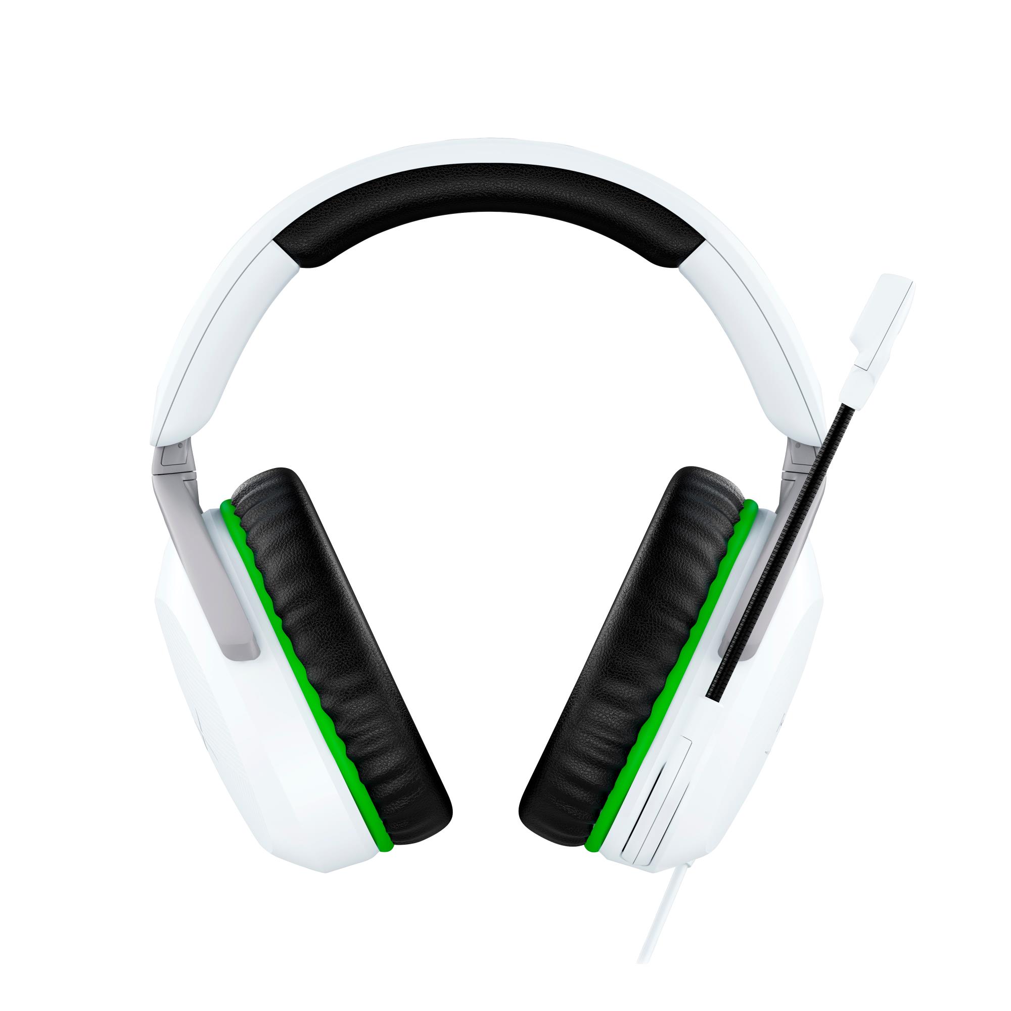 KÕRVAKLAPID HYPERX CLOUDX STINGER2/WHITE/GREEN 75X28AA HYPERX