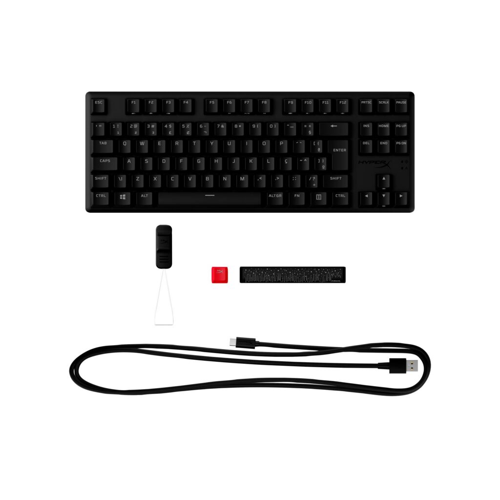 Klaviatuur ALLOY ORIGINS CORE/PBT HX BLUE 639N8AA#ABA HYPERX