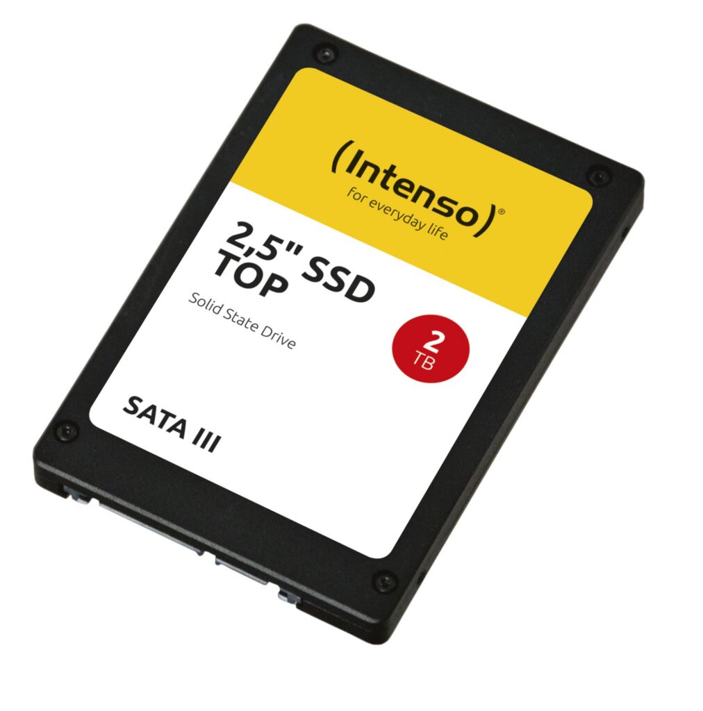SSD|INTENSO|2000 GB|Serial ATA|Write speed 520 MB/s|Read speed 550 MB/s|...