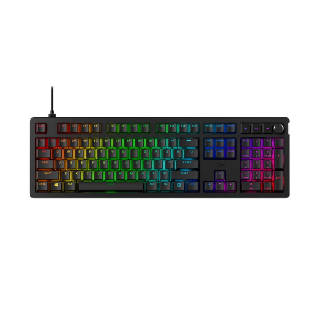 Klaviatuur ALLOY RISE BLACK/7G7A3AA#ABA HYPERX