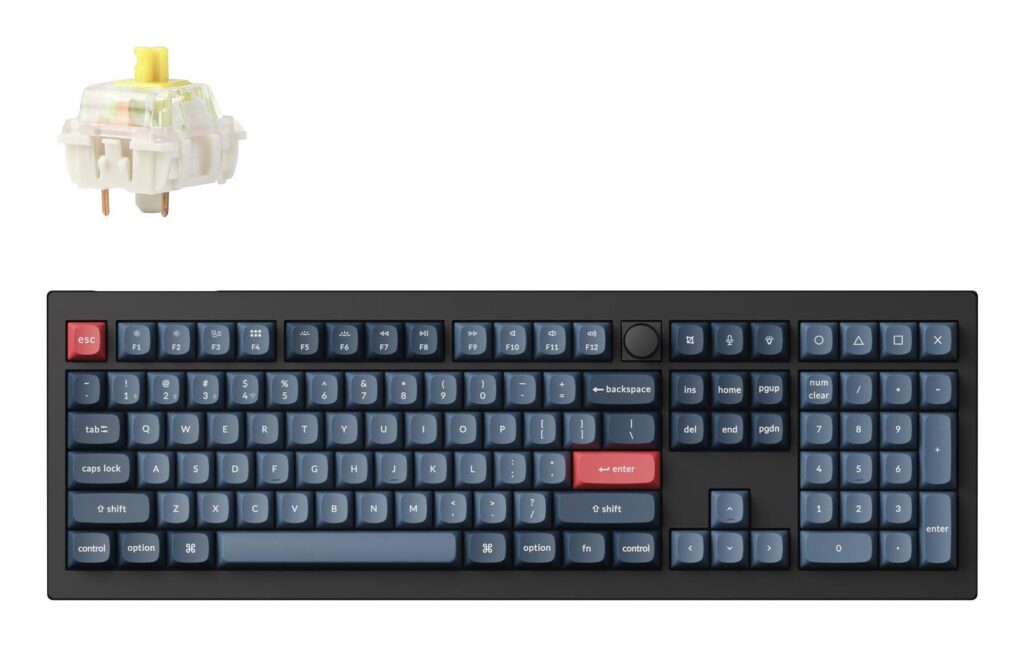 Klaviatuur WRL V6 MAX/AUTOBON BLACK V6M-D4 KEYCHRON