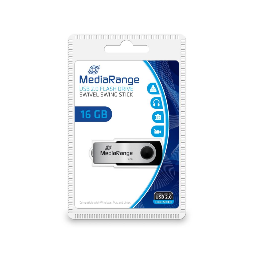 MÄLUPULK FLASH USB2 16GB/MR910 MEDIARANGE
