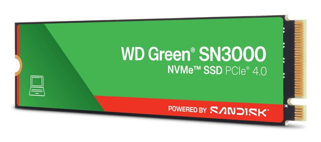 SSD|SANDISK|150xTBW rating|MTBF 1.75 h|NVMe Yes|PCI Express 4.0|M.2|1000...
