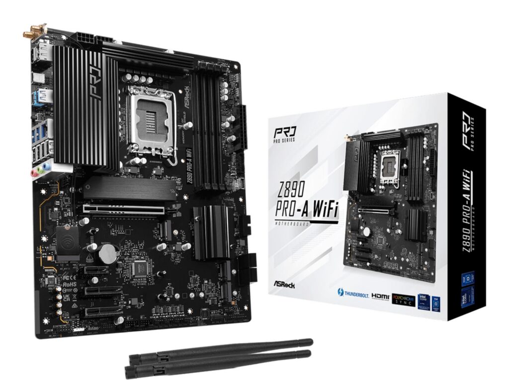 Emaplaat|ASROCK|Intel Z890|LGA1851|ATX|Memory DDR5|Memory slots 4|Z890P&...