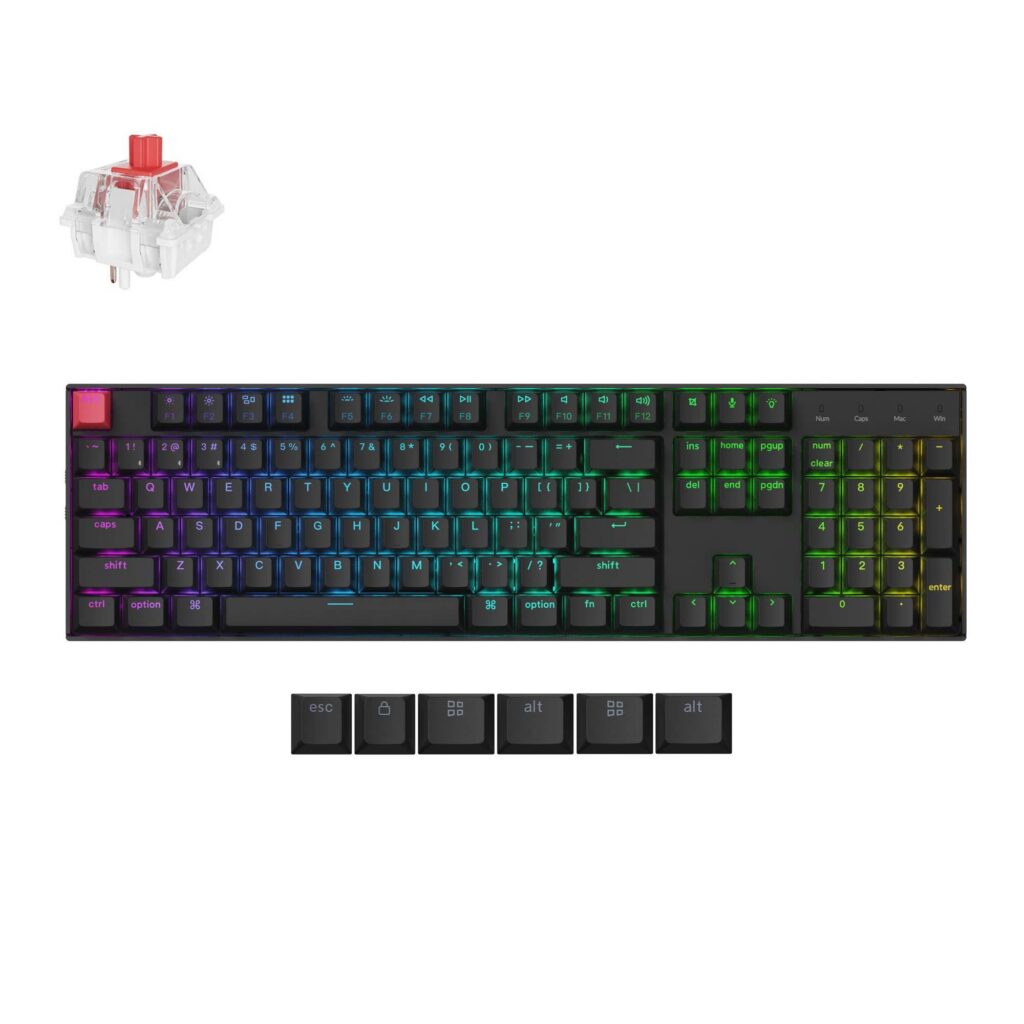 Klaviatuur WRL K10 RGB/BLACK K10X-H1 KEYCHRON