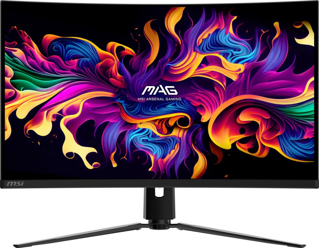 Monitor|MSI|MAG 321CUP QD-OLED|31.5″|Mänguri/Curved/4K|Panel QD-OLE…