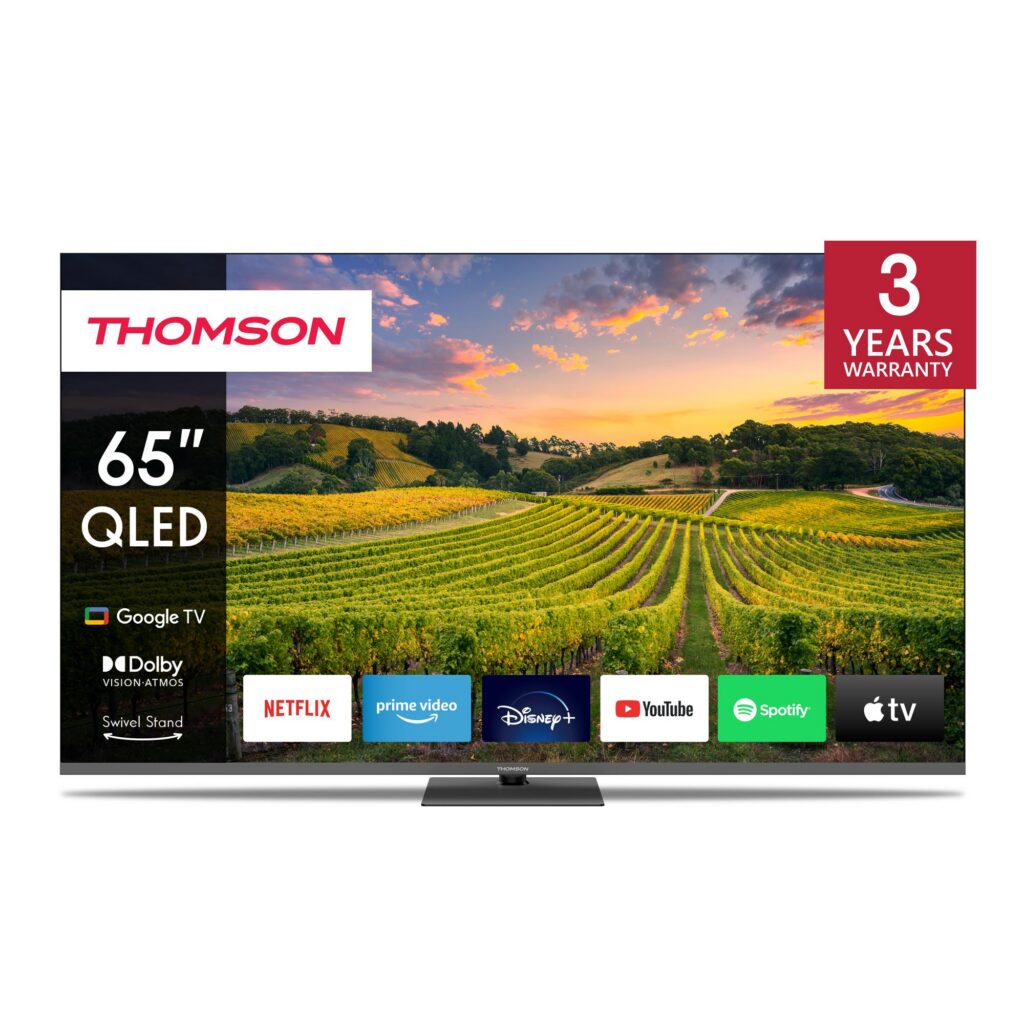 Televiisor|THOMSON|65 “|4K Ultra HD|3840 x 2160 pixels|Flat|QLED|6...