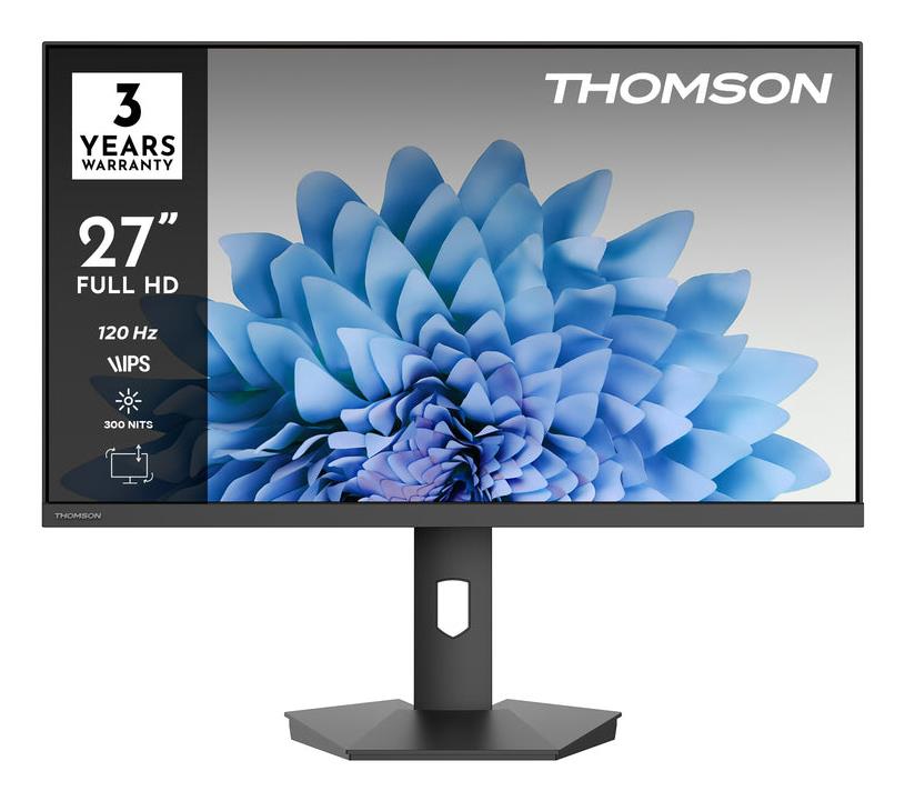 LCD Monitor|THOMSON|27 “|1920 x 1080 pixels|Full HD|Native aspect ...
