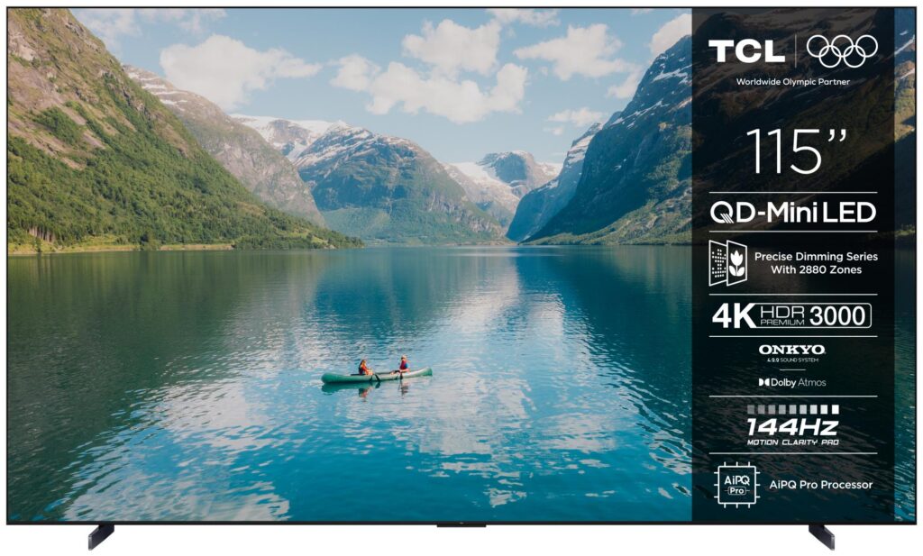 Televiisor|TCL|115 “|4K Ultra HD|3840 x 2160 pixels|Flat|16:9|QD-M...