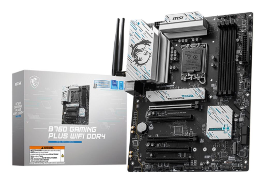 Emaplaat|MSI|Intel B760 Express|LGA1700|ATX|Memory DDR4|Memory slots 4|&...