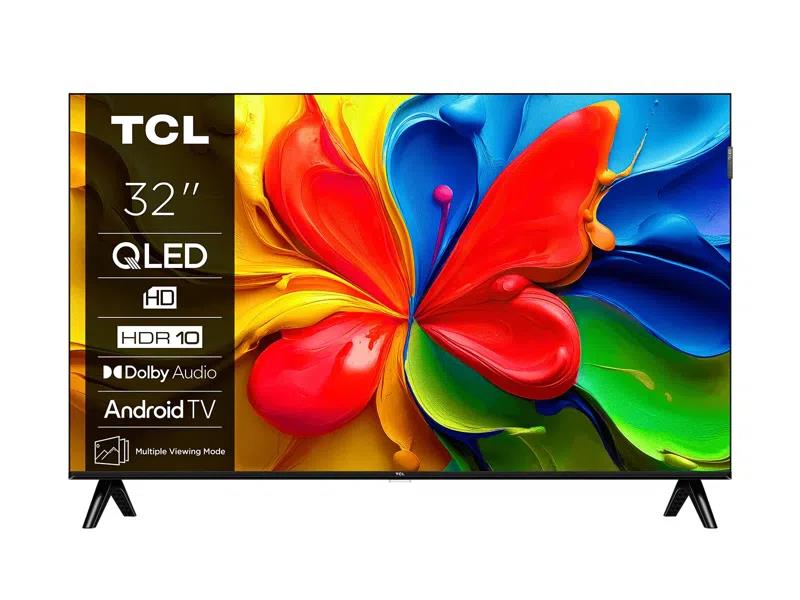 Televiisor|TCL|32 “|HD|1366 x 768 pixels|Flat|16:9|QLED|32V4C