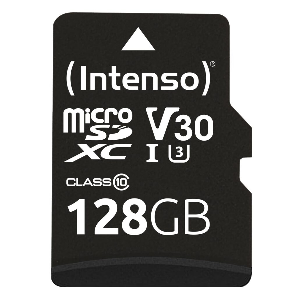 MÄLUKAART SDXC 128GB C10/W/ADAPTER 3433491 INTENSO