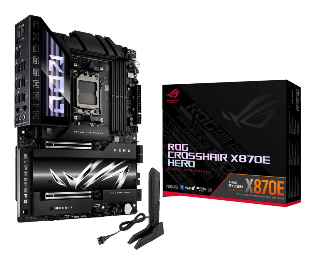 Emaplaat|ASUS|AMD X870E|SAM5|ATX|Memory DDR5|Memory slots 4|2xPCI-Expre&...