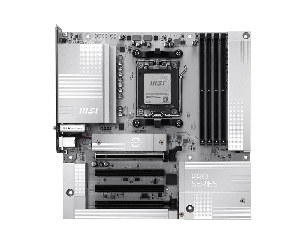 Emaplaat|MSI|AMD B850|Socket AM5|micro ATX|RAM DDR5-SDRAM|4xSlots|Wi-Fi&...