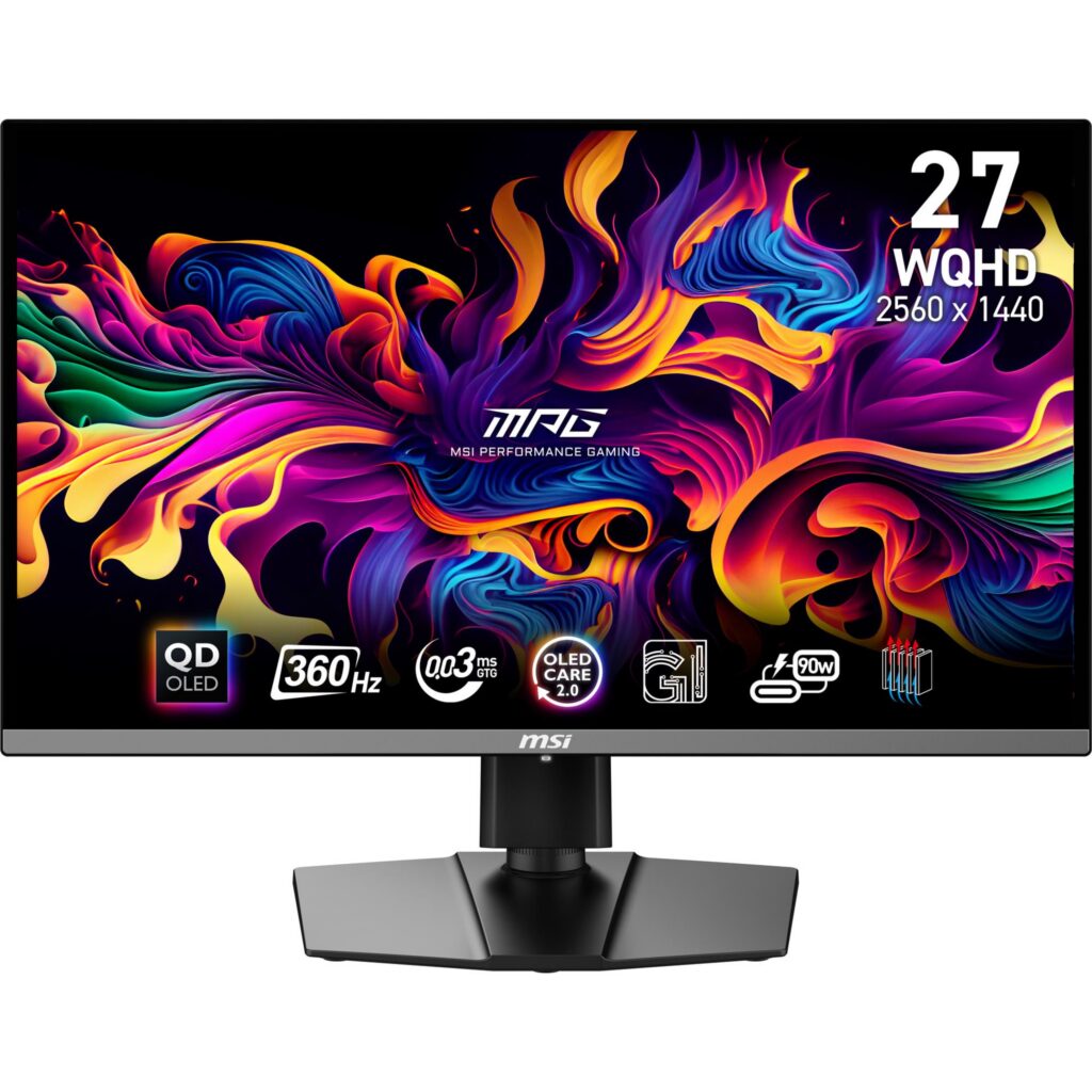 Monitor|MSI|MPG 271QRX QD-OLED|26.5″|Mänguri|Panel QD-OLED|2560&am...