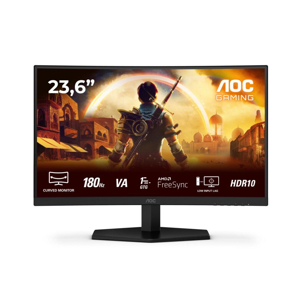 LCD Monitor|AOC|23.6 “|1920 x 1080 pixels|Full HD|Native aspect ra...