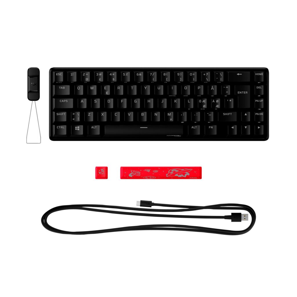 Klaviatuur ALLOY ORIGINS 65/NOR 4P5D6AN#UUW HYPERX