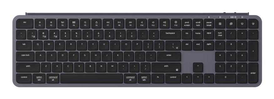 KEYBOARD WRL B6 PRO/SPACE GREY B6P-K1 KEYCHRON