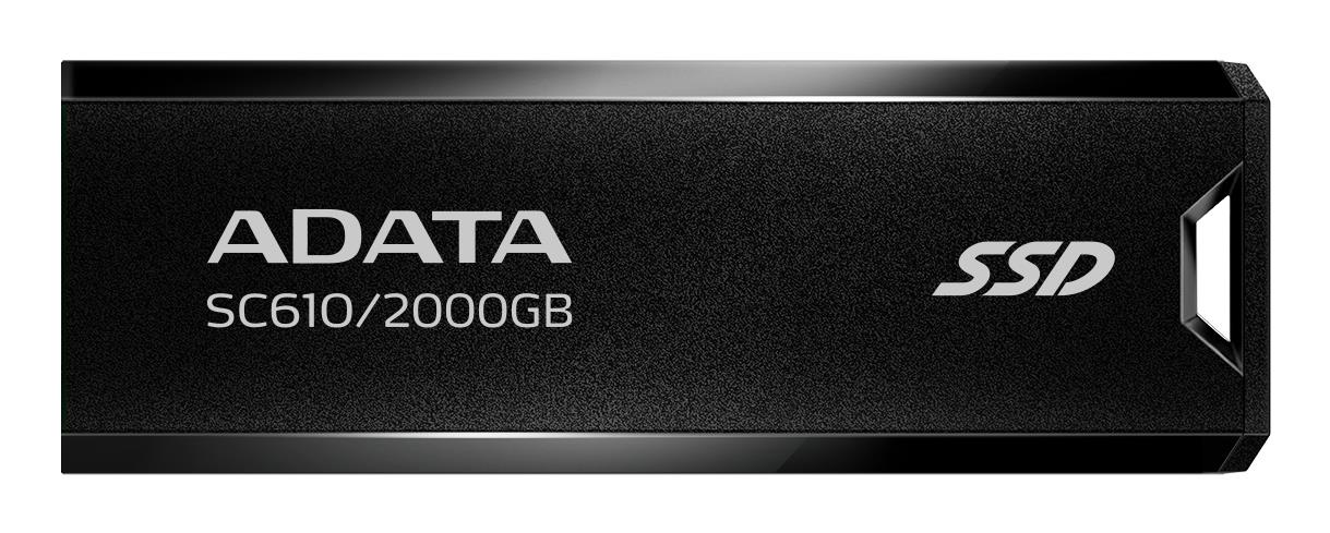 Väline SSD|ADATA|SC610|2TB|USB 3.2|Write speed 500 MBytes/sec|Read spe&#...
