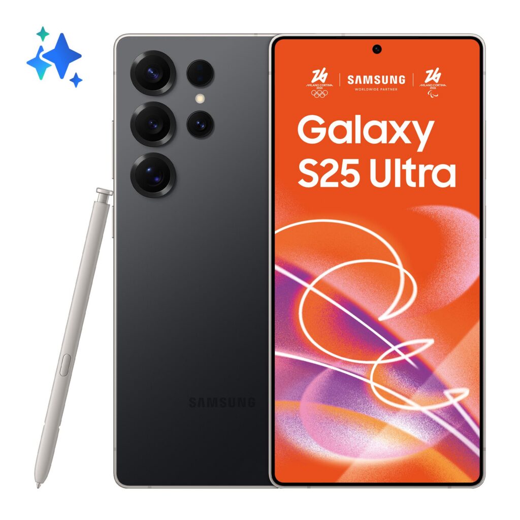 Mobiiltelefon GALAXY S25 ULTRA/512GB BLACK SM-S938B SAMSUNG