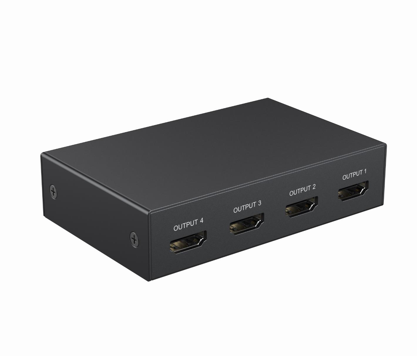 KAABEL HDMI SPLITTER 4PORTS/DSP-HDMI4K-4P-01 GEMBIRD